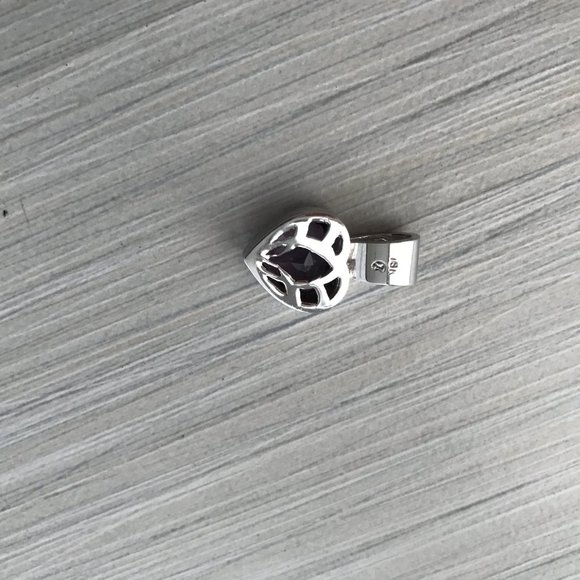 Heart pendant 18K WG - Picture 9 of 15